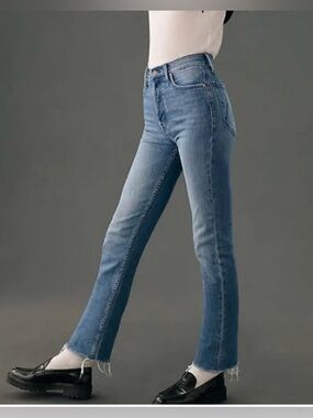 MOTHER - The Tomcat Ankle Fray Jeans, size 33